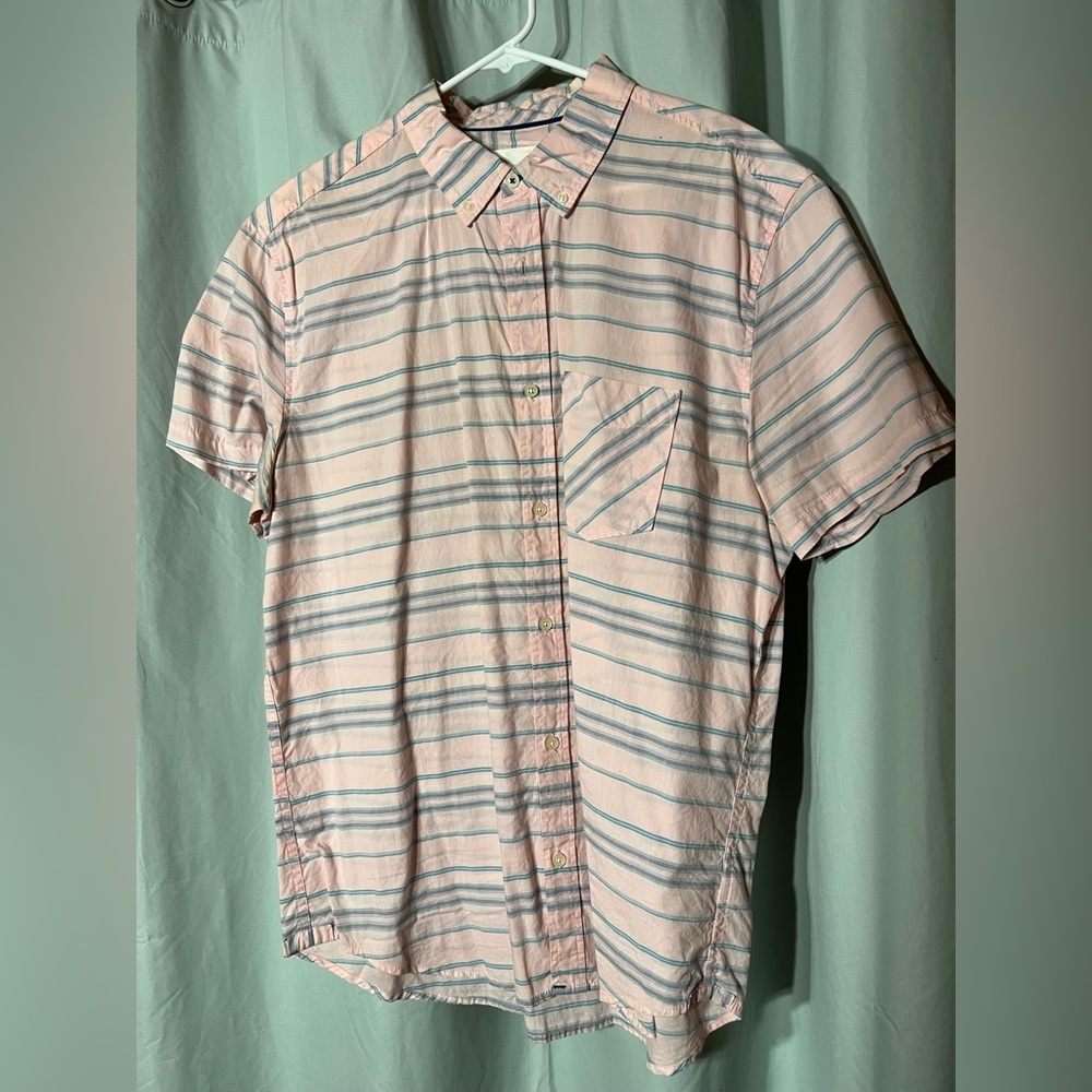 button down short sleeve shirt XL - Picture 2 of 4